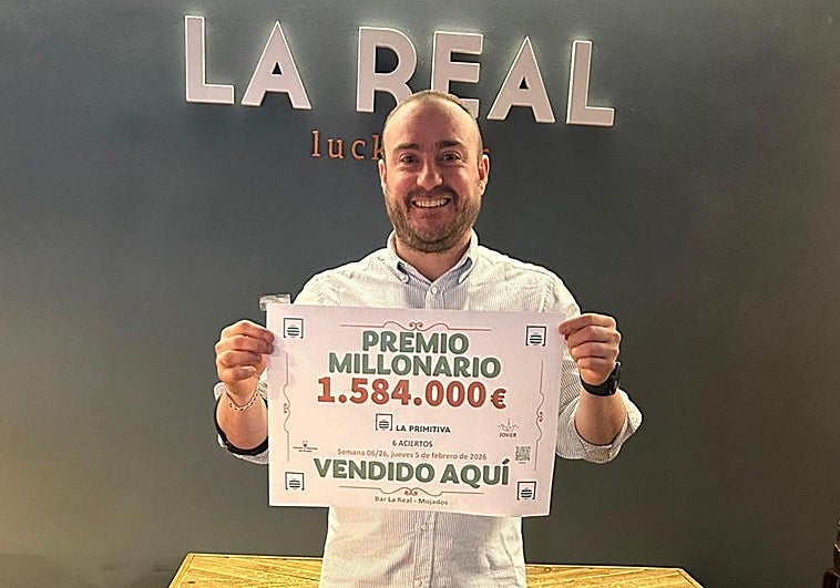 El hostelero de Mojados que ha repartido 1,5 millones: «Espero que el ganador pueda retirarse»